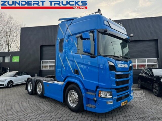 Standard-SZM Scania R 500 ,FULL AIR,  6x2, RETARDER, LEATHER, LIFT ...