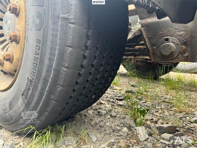 F.A.G konteinerinė priekaba – su pakreipimo funkcija  F.A.G Container Trailer – with Tipping Function