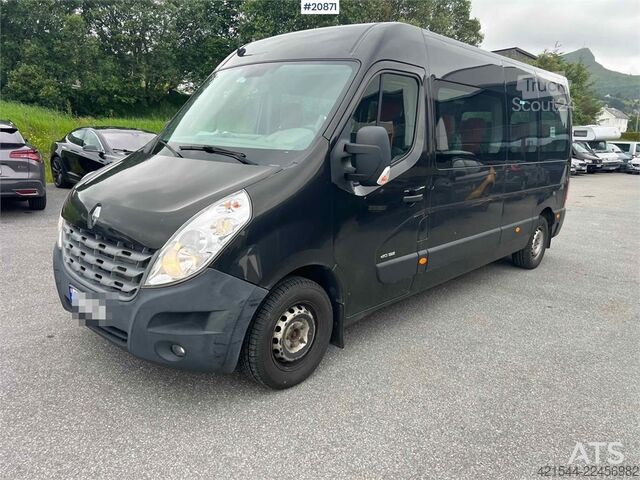 Mikroautobusas Renault DCI 125 minibus w/ seating for 16+1
