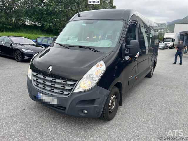 Mikroautobusas Renault DCI 125 minibus w/ seating for 16+1
