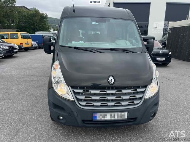 Mikroautobusas Renault DCI 125 minibus w/ seating for 16+1