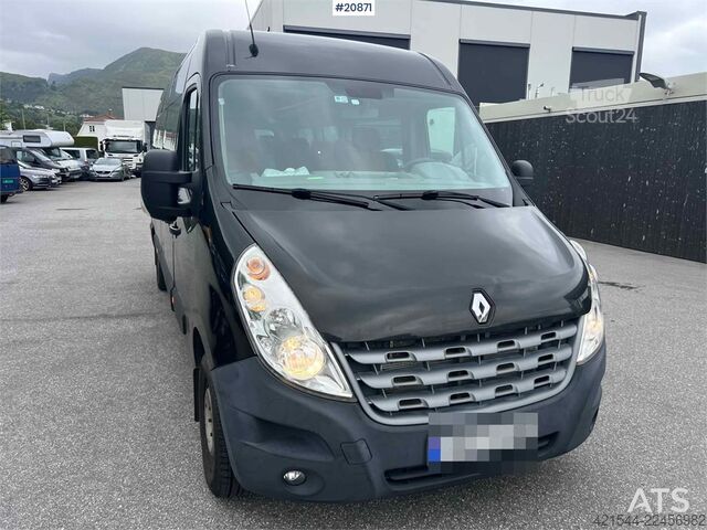 Mikroautobusas Renault DCI 125 minibus w/ seating for 16+1
