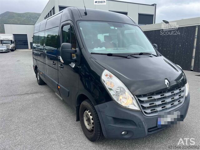Mikroautobusas Renault DCI 125 minibus w/ seating for 16+1