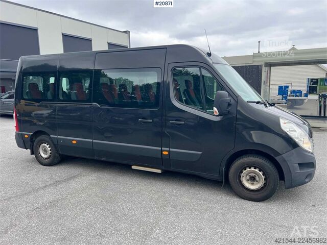 Mikroautobusas Renault DCI 125 minibus w/ seating for 16+1