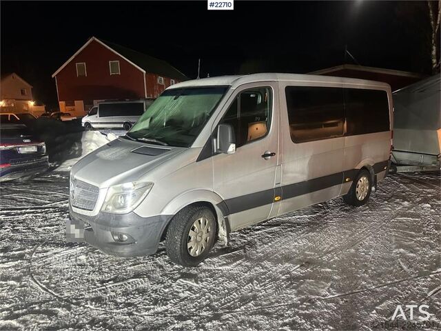 Mikroautobusas Mercedes-Benz Sprinter minibus 9 seats w/ ramp and approved for