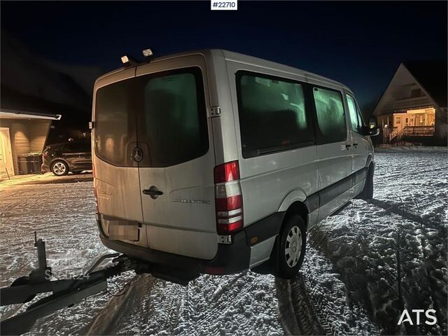 Mikroautobusas Mercedes-Benz Sprinter minibus 9 seats w/ ramp and approved for
