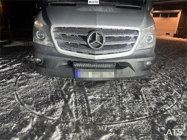 Mikroautobusas Mercedes-Benz Sprinter minibus 9 seats w/ ramp and approved for