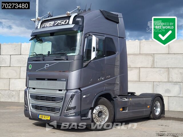 Standaard trekker Volvo FH16 750 4X2 NL-Truck APK 08-2026! XL 2x Tanks ...