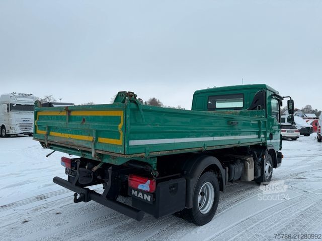 Camion benne MAN TGL 12.250 BB/ Meiller/ AC/ 2xAHK/ Diff-Sprerre