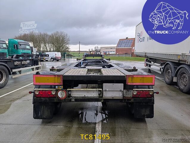 Trasporto di container Turbos Hoet Tank chassis Gooseneck