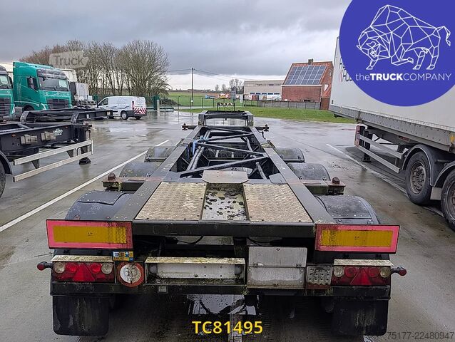 Trasporto di container Turbos Hoet Tank chassis Gooseneck