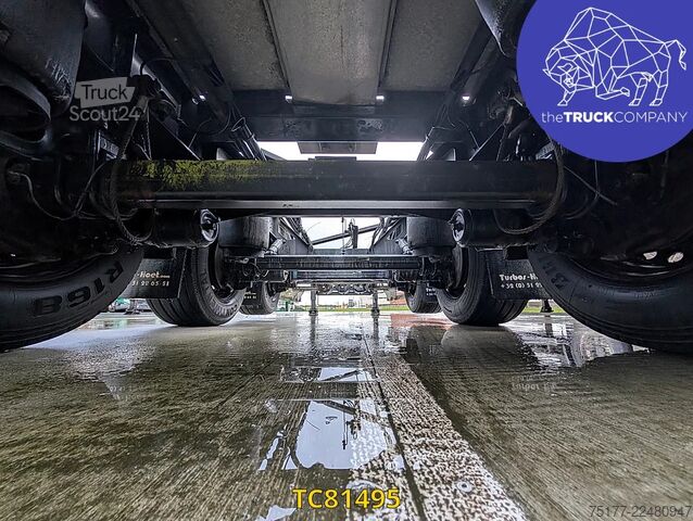 Trasporto di container Turbos Hoet Tank chassis Gooseneck