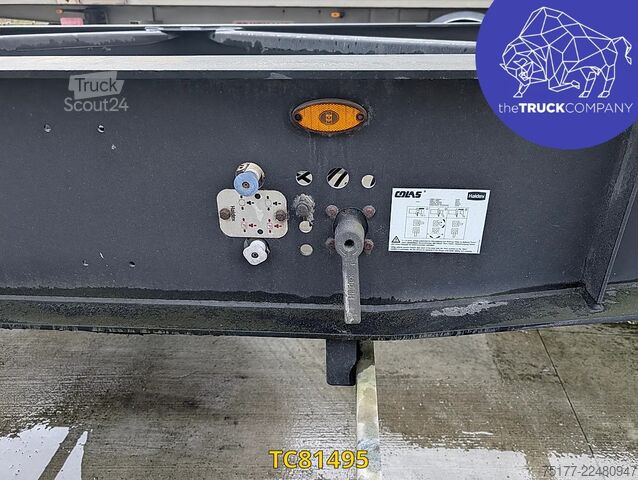 Trasporto di container Turbos Hoet Tank chassis Gooseneck