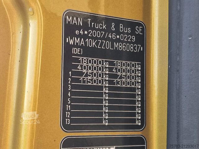 MTS standard MAN TGX 18.510 4x2 - PTO/Hydraulic - Retarder - Nig...