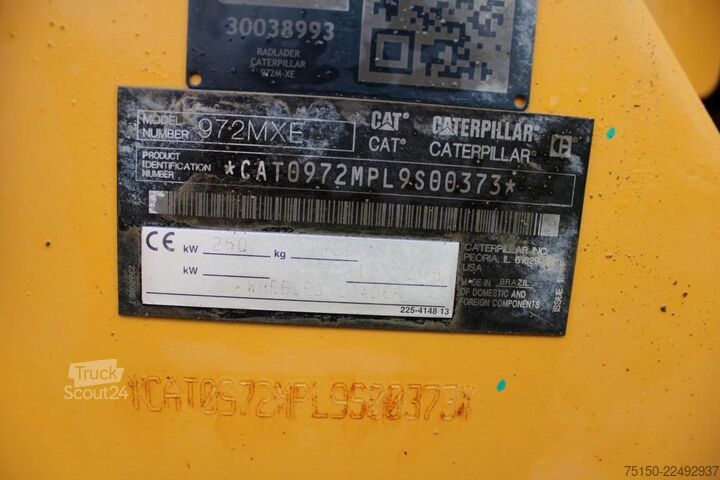 Pala gommata CATERPILLAR 972MXE - Nr.: 373