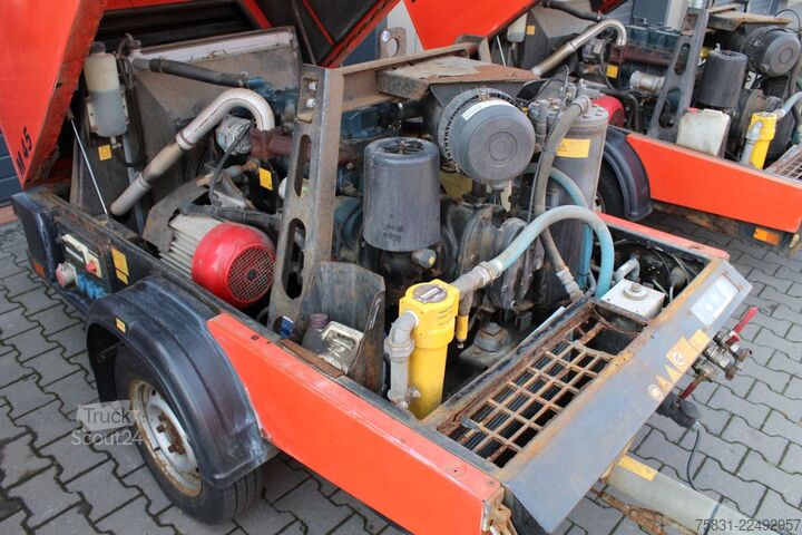 Iný KAESER M45 Mobilair Kompressor+Generator STROM+LUFT