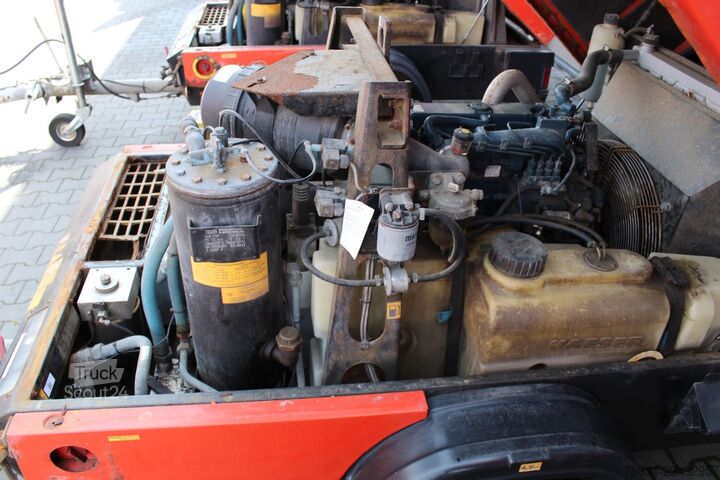 Iný KAESER M45 Mobilair Kompressor+Generator STROM+LUFT
