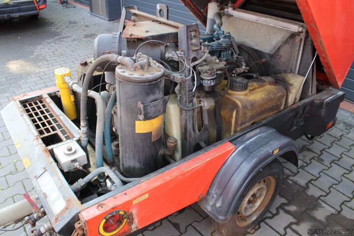 Iný KAESER M45 Mobilair Kompressor+Generator STROM+LUFT