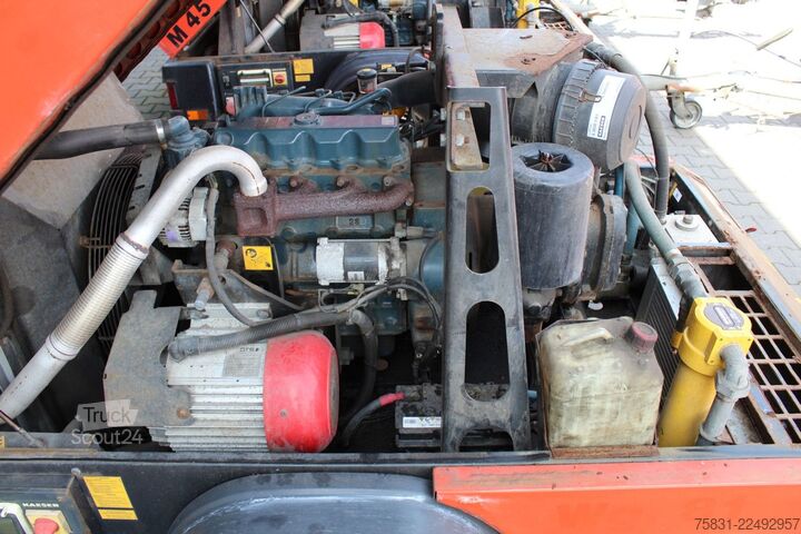 Iný KAESER M45 Mobilair Kompressor+Generator STROM+LUFT