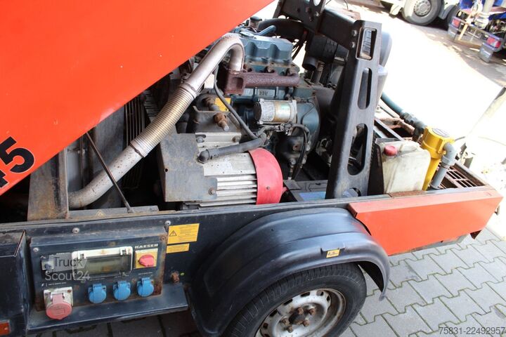 Iný KAESER M45 Mobilair Kompressor+Generator STROM+LUFT