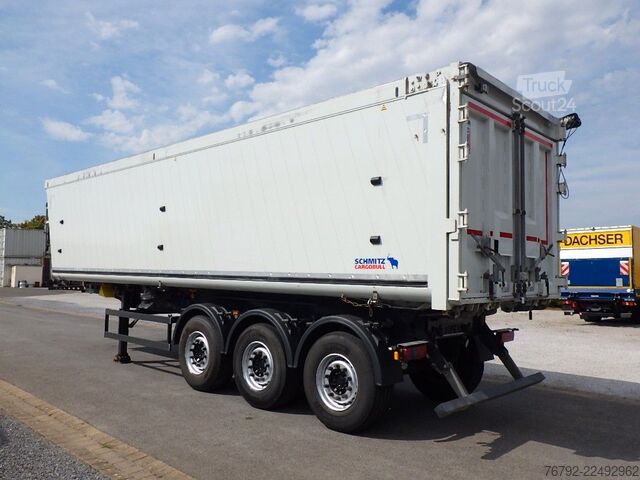 Polpriklopnik kiper SCHMITZ CARGOBULL SKI 24 Kippmulde 50 m³/Kombitüren/Lift/Rollplane