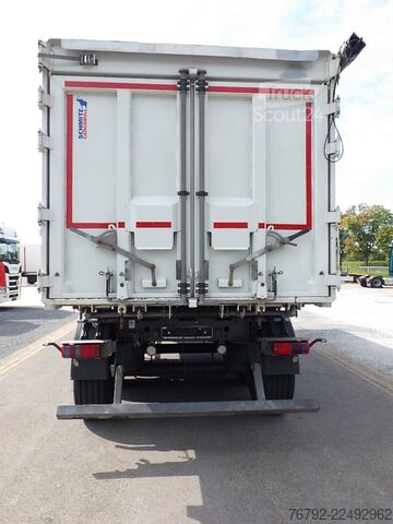 Polpriklopnik kiper SCHMITZ CARGOBULL SKI 24 Kippmulde 50 m³/Kombitüren/Lift/Rollplane