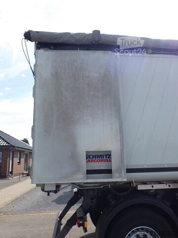 Polpriklopnik kiper SCHMITZ CARGOBULL SKI 24 Kippmulde 50 m³/Kombitüren/Lift/Rollplane