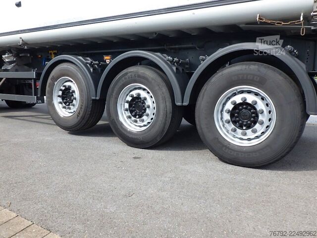 Polpriklopnik kiper SCHMITZ CARGOBULL SKI 24 Kippmulde 50 m³/Kombitüren/Lift/Rollplane