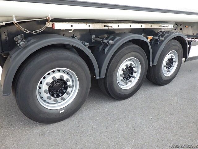 Polpriklopnik kiper SCHMITZ CARGOBULL SKI 24 Kippmulde 50 m³/Kombitüren/Lift/Rollplane