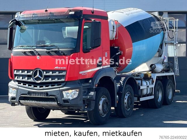 Betonszállító teherautó MERCEDES-BENZ 3540B 8x4 Putzmeister 10cbm/big axle