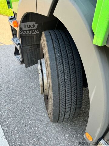 Teherautóra szerelt daru MERCEDES-BENZ Axor 1833L PRITSCHE KRAN HIAB 095 EH SEHR GEPFLE