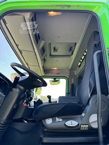 Teherautóra szerelt daru MERCEDES-BENZ Axor 1833L PRITSCHE KRAN HIAB 095 EH SEHR GEPFLE