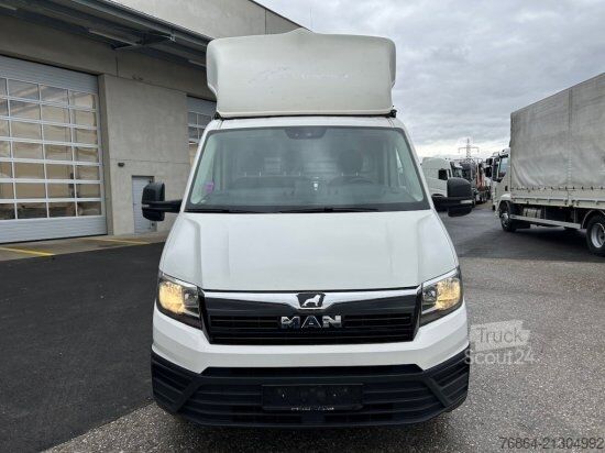 Châssis de fourgon MAN TGE  TGE 3.180, LADEBORDWAND, PALFINGER