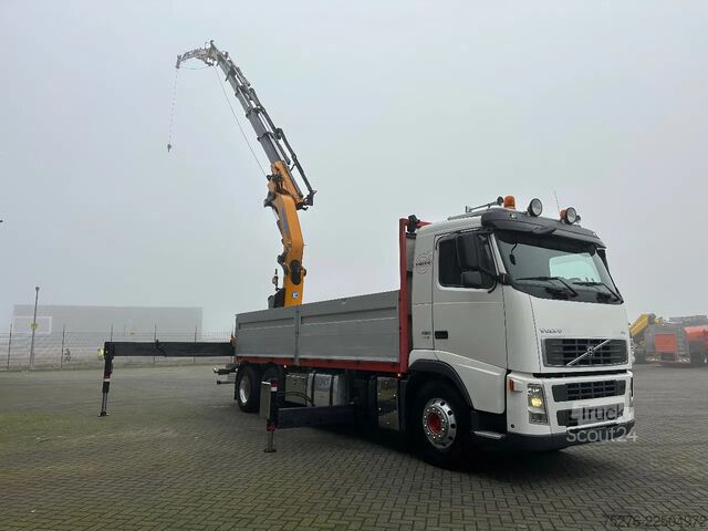 Kamion sa kranom Volvo FH 480 6x4 Effer 525/6S + Fly Jib 6S ,Winch Euro 5
