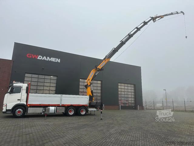 Kamion sa kranom Volvo FH 480 6x4 Effer 525/6S + Fly Jib 6S ,Winch Euro 5