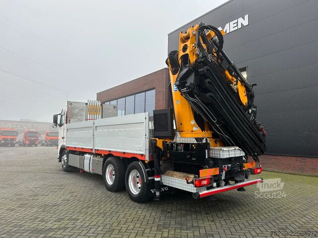 Kamion sa kranom Volvo FH 480 6x4 Effer 525/6S + Fly Jib 6S ,Winch Euro 5