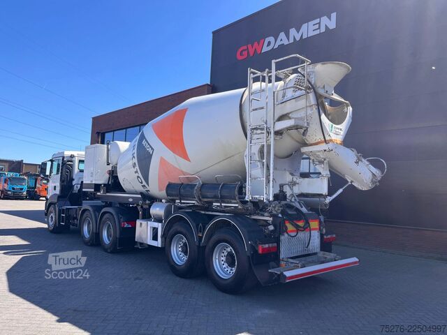 Frullatore MAN TGS 33.460 6x4 +Mixeroplegger 12 m3 met Motor