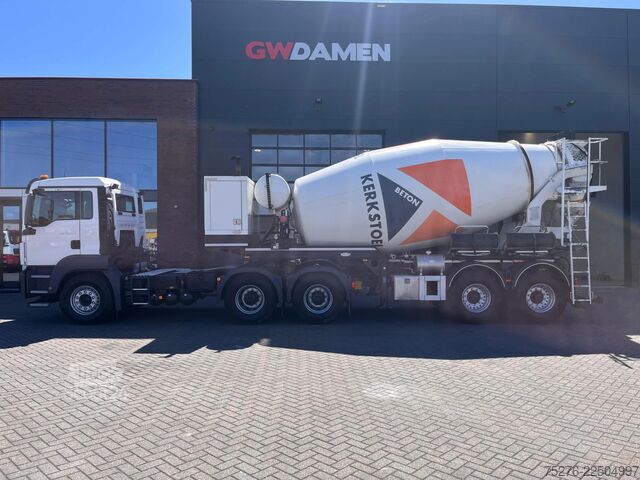 Frullatore MAN TGS 33.460 6x4 +Mixeroplegger 12 m3 met Motor