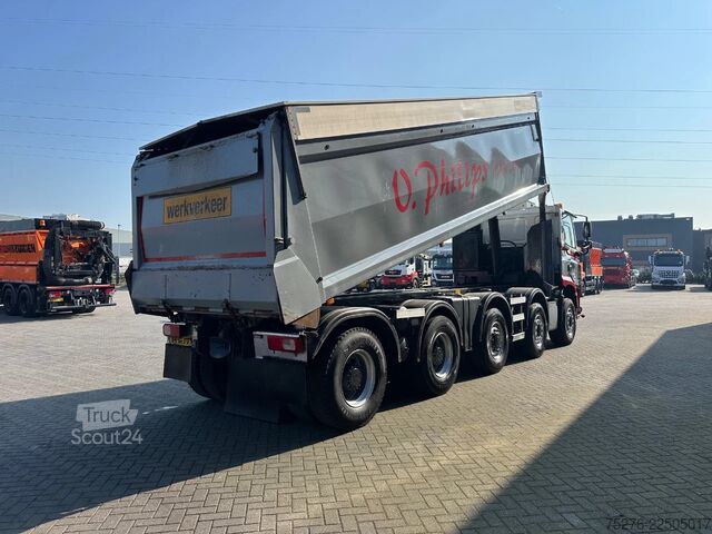 Kipper Ginaf X6 5250 CSE 10x4 Hyva kipper 28 m3 Euro 6