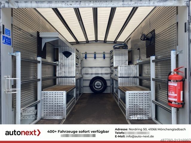 Schuifzeil bestelwagen MERCEDES-BENZ Sprinter 519 V6 MAXI *LBW+WERKSTATT+AHK* (1021)