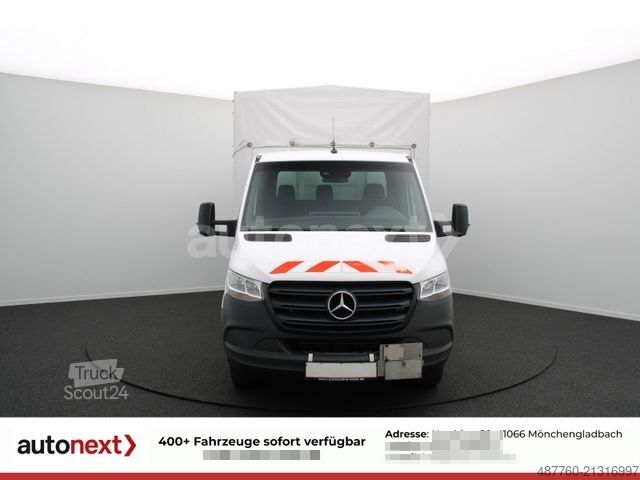 Schuifzeil bestelwagen MERCEDES-BENZ Sprinter 519 V6 MAXI *LBW+WERKSTATT+AHK* (1021)