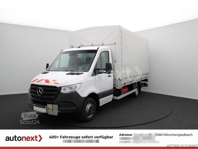 Schuifzeil bestelwagen MERCEDES-BENZ Sprinter 519 V6 MAXI *LBW+WERKSTATT+AHK* (1021)