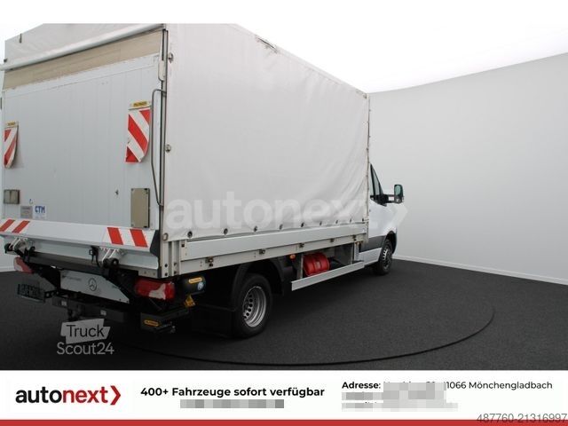 Schuifzeil bestelwagen MERCEDES-BENZ Sprinter 519 V6 MAXI *LBW+WERKSTATT+AHK* (1021)