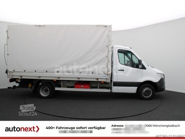 Schuifzeil bestelwagen MERCEDES-BENZ Sprinter 519 V6 MAXI *LBW+WERKSTATT+AHK* (1021)