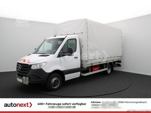 Pick-up bestelwagen MERCEDES-BENZ Sprinter 519 V6 MAXI *LBW+WERKSTATT+AHK* (1021)