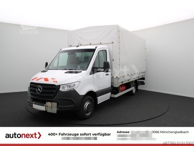 Pick-up bestelwagen MERCEDES-BENZ Sprinter 519 V6 MAXI *LBW+WERKSTATT+AHK* (1021)