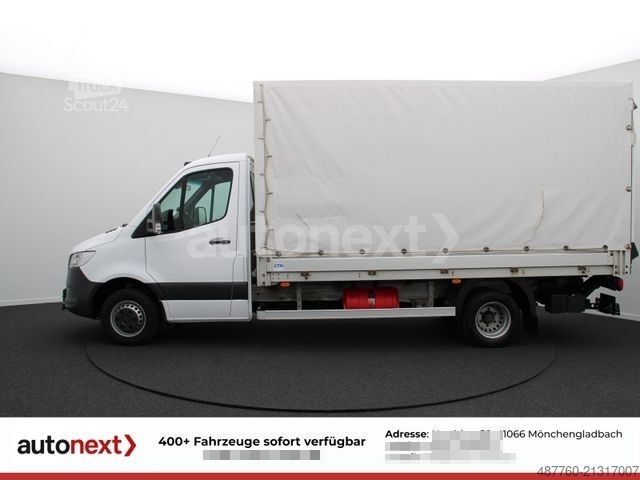 Pick-up bestelwagen MERCEDES-BENZ Sprinter 519 V6 MAXI *LBW+WERKSTATT+AHK* (1021)
