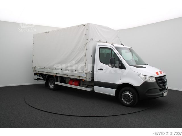 Pick-up bestelwagen MERCEDES-BENZ Sprinter 519 V6 MAXI *LBW+WERKSTATT+AHK* (1021)