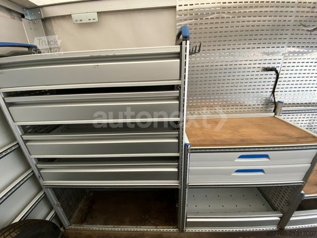 Pick-up bestelwagen MERCEDES-BENZ Sprinter 519 V6 MAXI *LBW+WERKSTATT+AHK* (1021)