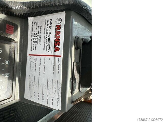 Furgone personalizzato Hansa APZ 1003L mit Müllpresscontainer